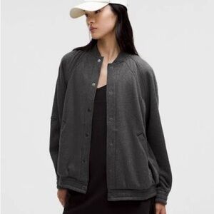 Lululemon Scuba Oversized Varsity Scuba Jacket NWT